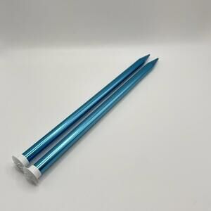 Jumbo Boye 19 Blue Aluminum Knitting Needles 14”